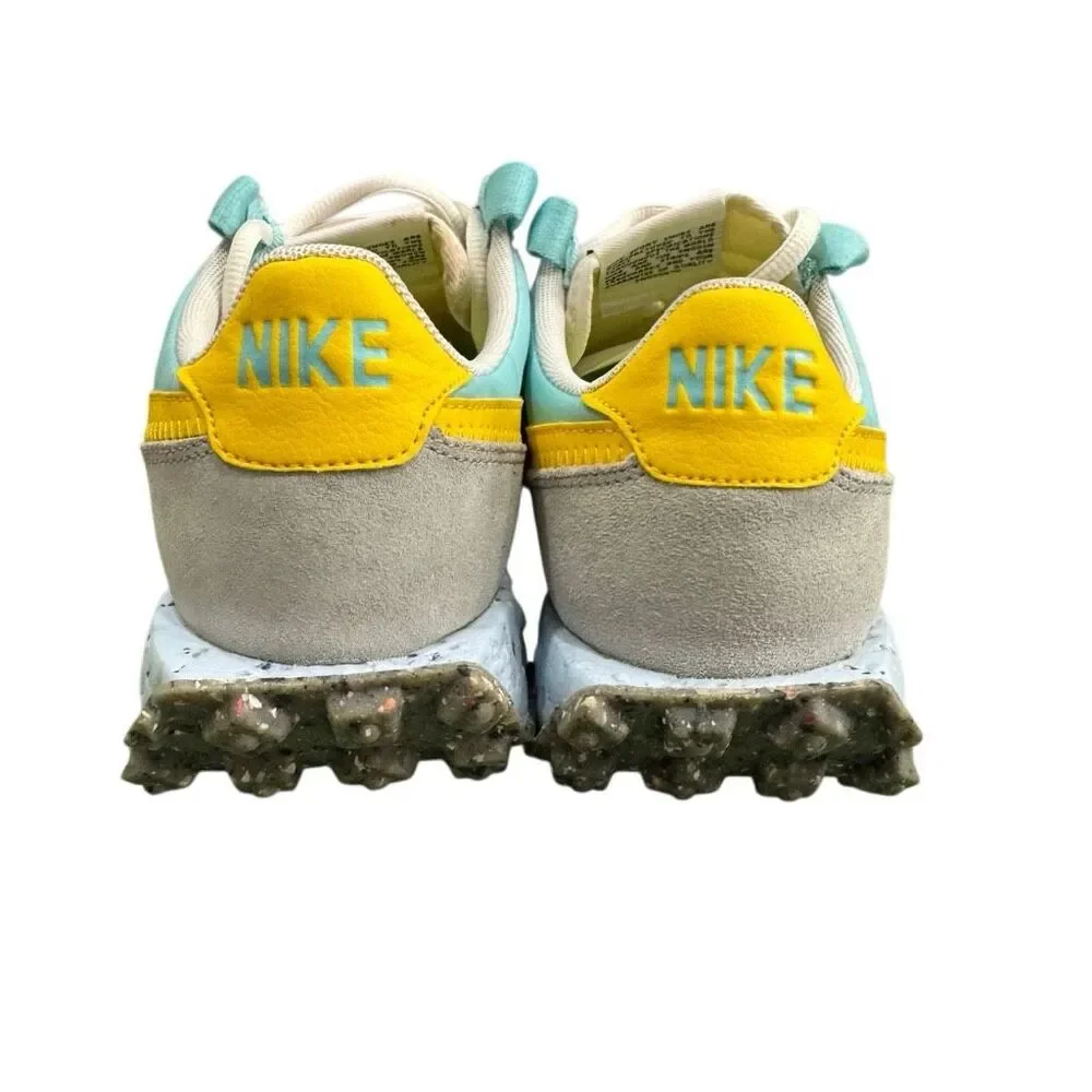 Nike Waffle Racer Crater Womens Sz 8.5 Mens 7 Bleached Aqua CT1983-400